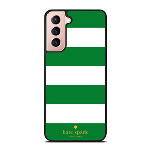KATE SPADE GREEN STRIPE Samsung Galaxy S21 Case Cover