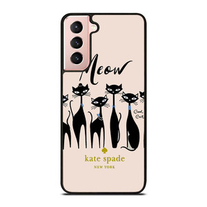 KATE SPADE MEOW CAT Samsung Galaxy S21 Case Cover KATE SPADE MEOW CAT Samsung Galaxy S21 Case Cover