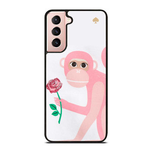KATE SPADE MONKEY APPLIQUE Samsung Galaxy S21 Case Cover KATE SPADE MONKEY APPLIQUE Samsung Galaxy S21 Case Cover