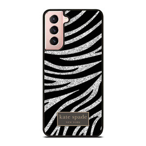 KATE SPADE NEW YORK ZEBRA PATTERN Samsung Galaxy S21 Case Cover KATE SPADE NEW YORK ZEBRA PATTERN Samsung Galaxy S21 Case Cover