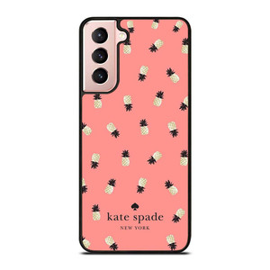 KATE SPADE PINK PINEAPPLE Samsung Galaxy S21 Case Cover KATE SPADE PINK PINEAPPLE Samsung Galaxy S21 Case Cover