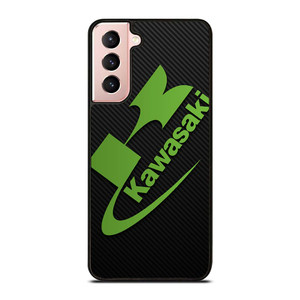KAWASAKI MOTOR LOGO CARBON Samsung Galaxy S21 Case Cover