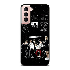 KPOP BANGTAN BOYS BTS SIGNATURE Samsung Galaxy S21 Case Cover KPOP BANGTAN BOYS BTS SIGNATURE Samsung Galaxy S21 Case Cover
