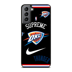OKLAHOMA CITY THUNDER NBA X SUPREME NIKE Samsung Galaxy S21 Plus Case Cover