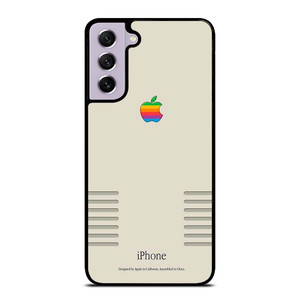 APPLE LOGO RETRO Samsung Galaxy S21 FE Case Cover APPLE LOGO RETRO Samsung Galaxy S21 FE Case Cover
