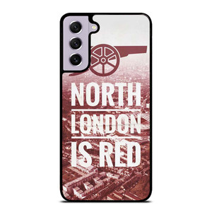ARSENAL NORTH LONDON IS RED Samsung Galaxy S21 FE Case Cover ARSENAL NORTH LONDON IS RED Samsung Galaxy S21 FE Case Cover
