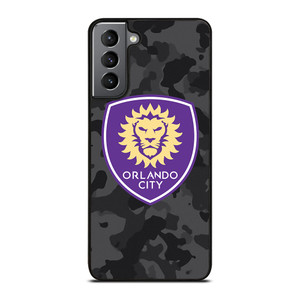 ORLANDO CITY SC MLS BLACK CAMO Samsung Galaxy S21 Plus Case Cover