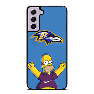 BALTIMORE RAVENS NIKE THE SIMPSONS Samsung Galaxy S21 FE Case Cover