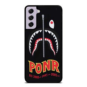 BAPE BATHING APE X PONR Samsung Galaxy S21 FE Case Cover BAPE BATHING APE X PONR Samsung Galaxy S21 FE Case Cover