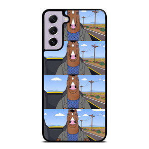 BOJACK HORSEMAN FACE COLLAGE Samsung Galaxy S21 FE Case Cover BOJACK HORSEMAN FACE COLLAGE Samsung Galaxy S21 FE Case Cover