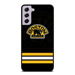 BOSTON BRUINS LOGO STRIPED Samsung Galaxy S21 FE Case Cover