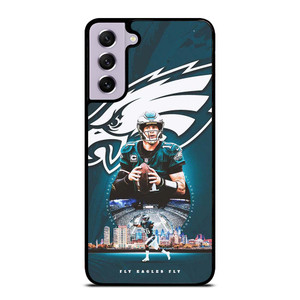 CARSON WENTZ PHILADELPHIA EAGLES NFL Samsung Galaxy S21 FE Case Cover CARSON WENTZ PHILADELPHIA EAGLES NFL Samsung Galaxy S21 FE Case Cover