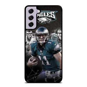 CARSON WENTZ PHILADELPHIA EAGLES Samsung Galaxy S21 FE Case Cover CARSON WENTZ PHILADELPHIA EAGLES Samsung Galaxy S21 FE Case Cover