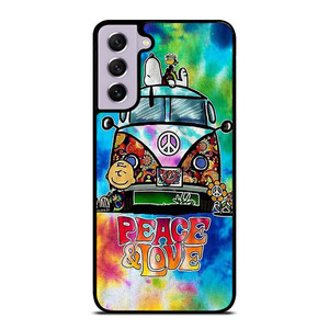 CHARLIE BROWN PEANUTS PEACE LOVE Samsung Galaxy S21 FE Case Cover