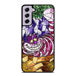 CHESHIRE CAT STAINED GLASS Samsung Galaxy S21 FE Case Cover
