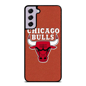 CHICAGO BULLS BASKETBALL EMBOSS Samsung Galaxy S21 FE Case Cover