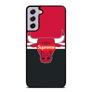CHICAGO BULLS SUPREME LOGO Samsung Galaxy S21 FE Case Cover CHICAGO BULLS SUPREME LOGO Samsung Galaxy S21 FE Case Cover