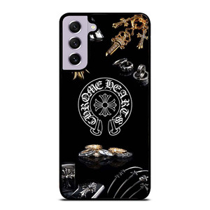 CHROME HEARTS METAL LOGO Samsung Galaxy S21 FE Case Cover