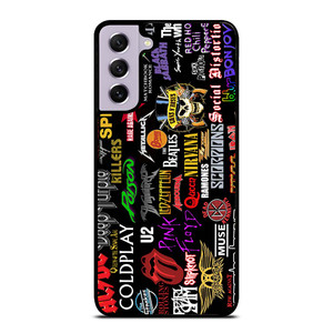 CLASSIC ROCK BAND COLLAGE Samsung Galaxy S21 FE Case Cover CLASSIC ROCK BAND COLLAGE Samsung Galaxy S21 FE Case Cover
