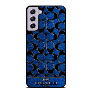 COACH NEW YORK BLUE 3 Samsung Galaxy S21 FE Case Cover