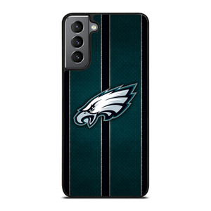 PHILADELPHIA EAGLES NFL METAL STRIPE Samsung Galaxy S21 Plus Case Cover