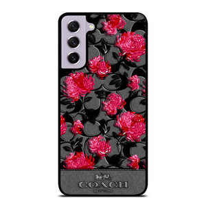 COACH NEW YORK FLOWER 3 Samsung Galaxy S21 FE Case Cover COACH NEW YORK FLOWER 3 Samsung Galaxy S21 FE Case Cover