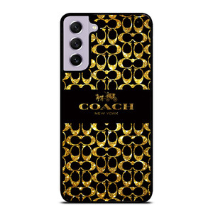 COACH NEW YORK GOLDEN Samsung Galaxy S21 FE Case Cover COACH NEW YORK GOLDEN Samsung Galaxy S21 FE Case Cover