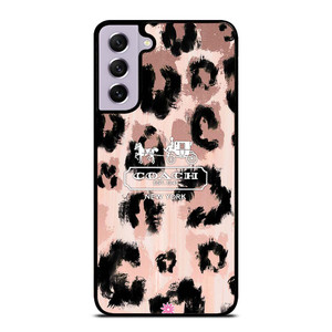 COACH NEW YORK LEOPARD SKIN Samsung Galaxy S21 FE Case Cover COACH NEW YORK LEOPARD SKIN Samsung Galaxy S21 FE Case Cover