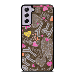COACH NEW YORK NEW POOPY Samsung Galaxy S21 FE Case Cover COACH NEW YORK NEW POOPY Samsung Galaxy S21 FE Case Cover