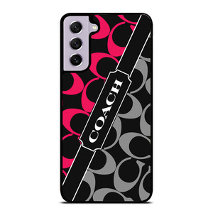 COACH NEW YORK RED WHITE Samsung Galaxy S21 FE Case Cover