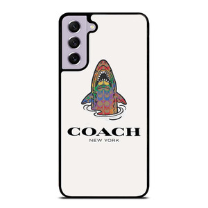 COACH NEW YORK SHARK Samsung Galaxy S21 FE Case Cover COACH NEW YORK SHARK Samsung Galaxy S21 FE Case Cover