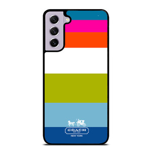 COACH NEW YORK STRIPE Samsung Galaxy S21 FE Case Cover