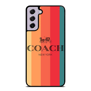 COACH NEW YORK STRIPES 2 Samsung Galaxy S21 FE Case Cover