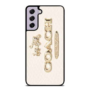 COACH PINK PATTERN MATE Samsung Galaxy S21 FE Case Cover COACH PINK PATTERN MATE Samsung Galaxy S21 FE Case Cover