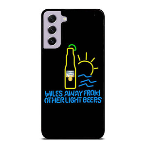 CORONA LIGHT BEER MILES AWAY Samsung Galaxy S21 FE Case Cover CORONA LIGHT BEER MILES AWAY Samsung Galaxy S21 FE Case Cover