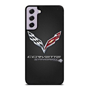 CORVETTE STINGRAY C7 CARBON LOGO Samsung Galaxy S21 FE Case Cover