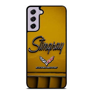 CORVETTE STINGRAY LOGO YELLOW Samsung Galaxy S21 FE Case Cover CORVETTE STINGRAY LOGO YELLOW Samsung Galaxy S21 FE Case Cover
