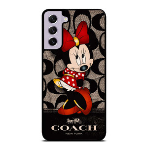 CUTE COACH MINNIE MOUSE Samsung Galaxy S21 FE Case Cover CUTE COACH MINNIE MOUSE Samsung Galaxy S21 FE Case Cover