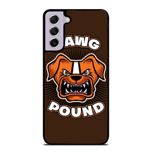 DAWG POUND CLEVELAND BROWNS Samsung Galaxy S21 FE Case Cover