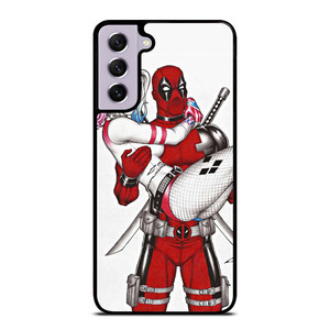 DEADPOOL HARLEY QUINN CARTOON Samsung Galaxy S21 FE Case Cover
