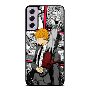DENJI CHAINSAW MAN ANIME COLLAGE Samsung Galaxy S21 FE Case Cover