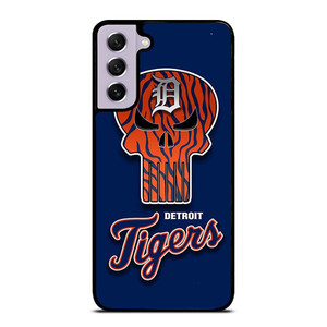 DETROIT TIGERS SKULL LOGO Samsung Galaxy S21 FE Case Cover DETROIT TIGERS SKULL LOGO Samsung Galaxy S21 FE Case Cover