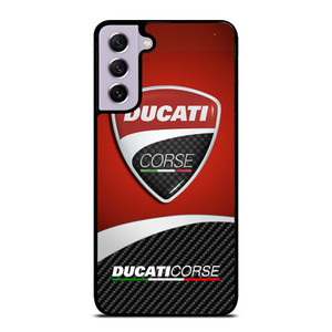 DUCATI CORSE LOGO CARBON Samsung Galaxy S21 FE Case Cover DUCATI CORSE LOGO CARBON Samsung Galaxy S21 FE Case Cover