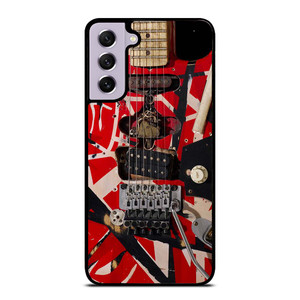 EDDIE VAN HALEN GUITAR EMBLEM Samsung Galaxy S21 FE Case Cover EDDIE VAN HALEN GUITAR EMBLEM Samsung Galaxy S21 FE Case Cover