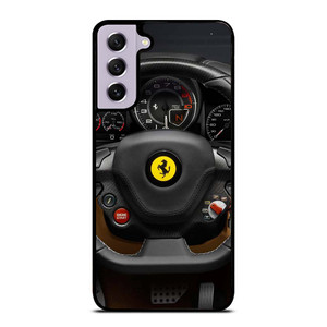 FERRARI STEERING WHEEL Samsung Galaxy S21 FE Case Cover FERRARI STEERING WHEEL Samsung Galaxy S21 FE Case Cover