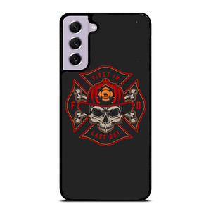 FIREFIGHTER FIREMAN SKULL LOGO Samsung Galaxy S21 FE Case Cover