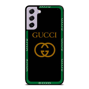 GUCCI ROUND BLACK Samsung Galaxy S21 FE Case Cover