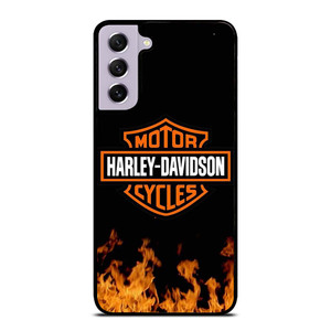 HARLEY DAVIDSON FIRE LOGO Samsung Galaxy S21 FE Case Cover