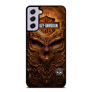HARLEY DAVIDSON SKULL METAL MOTOR Samsung Galaxy S21 FE Case Cover