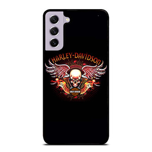 HARLEY DAVIDSON WING SKULL LOGO Samsung Galaxy S21 FE Case Cover